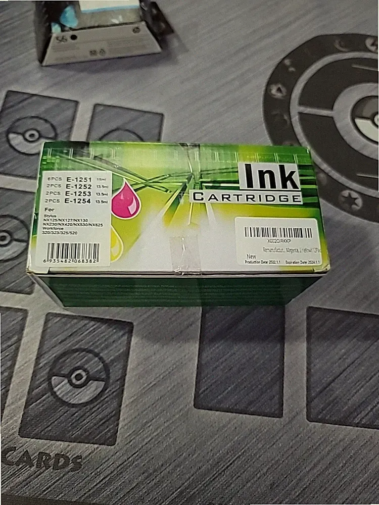 box of 12 ink cartridges for printers. SEE PICS FOR COMPATABILITY. 2g