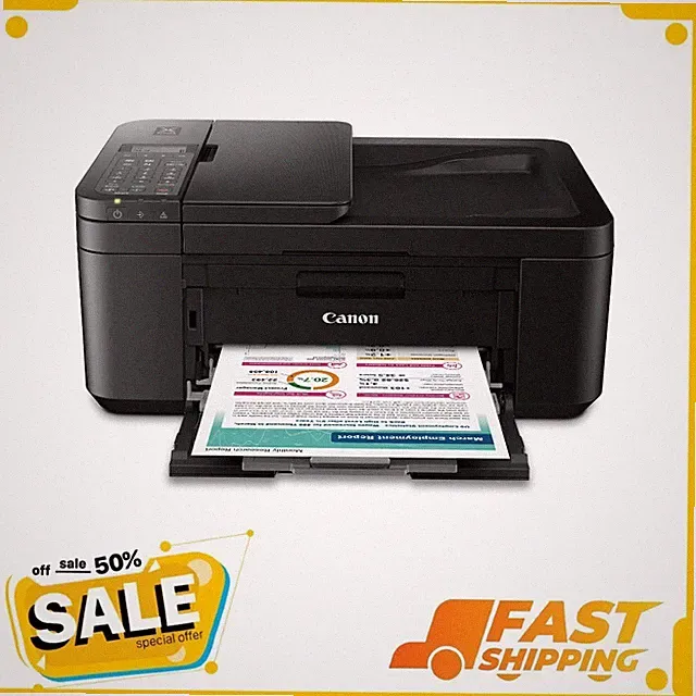 Canon PIXMA TR4722 All-In-One, Wireless Color Inkjet Printer for Home Office Use