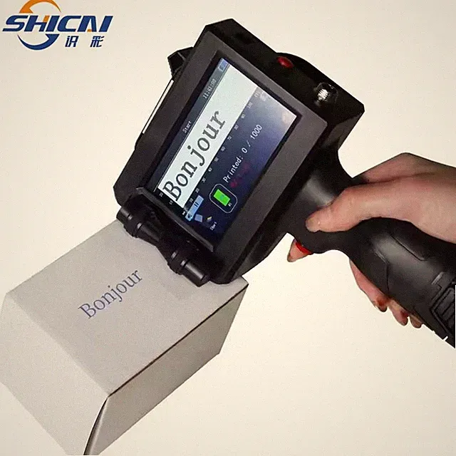 Factory supplies, portable mini inkjet printers, print logos, dates, barcodes