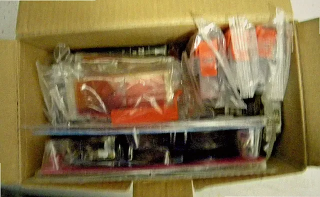 Lot of assorted ink cartridges and refill kits for printers all sealed.