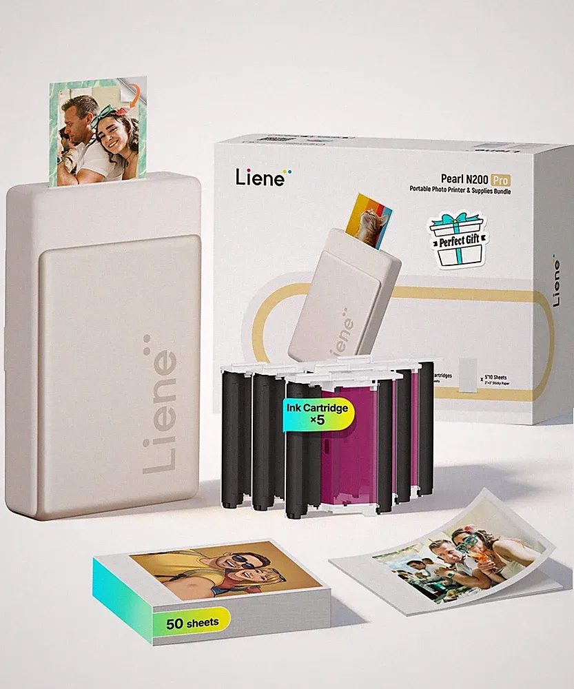 Pearl N200 Portable AI Photo Printer, Instant Mini Picture Printer for iPhone...